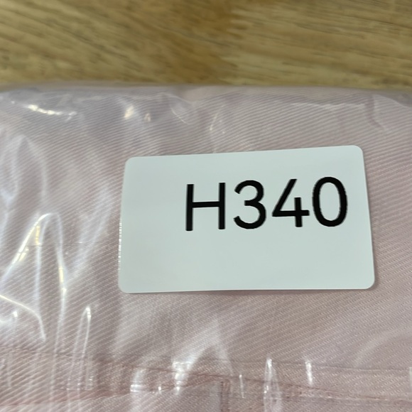 NEW Lauren Ralph Lauren Women's 14W Plus Size Linen-Blend Cropped Pink Opal Pant - Picture 8 of 8